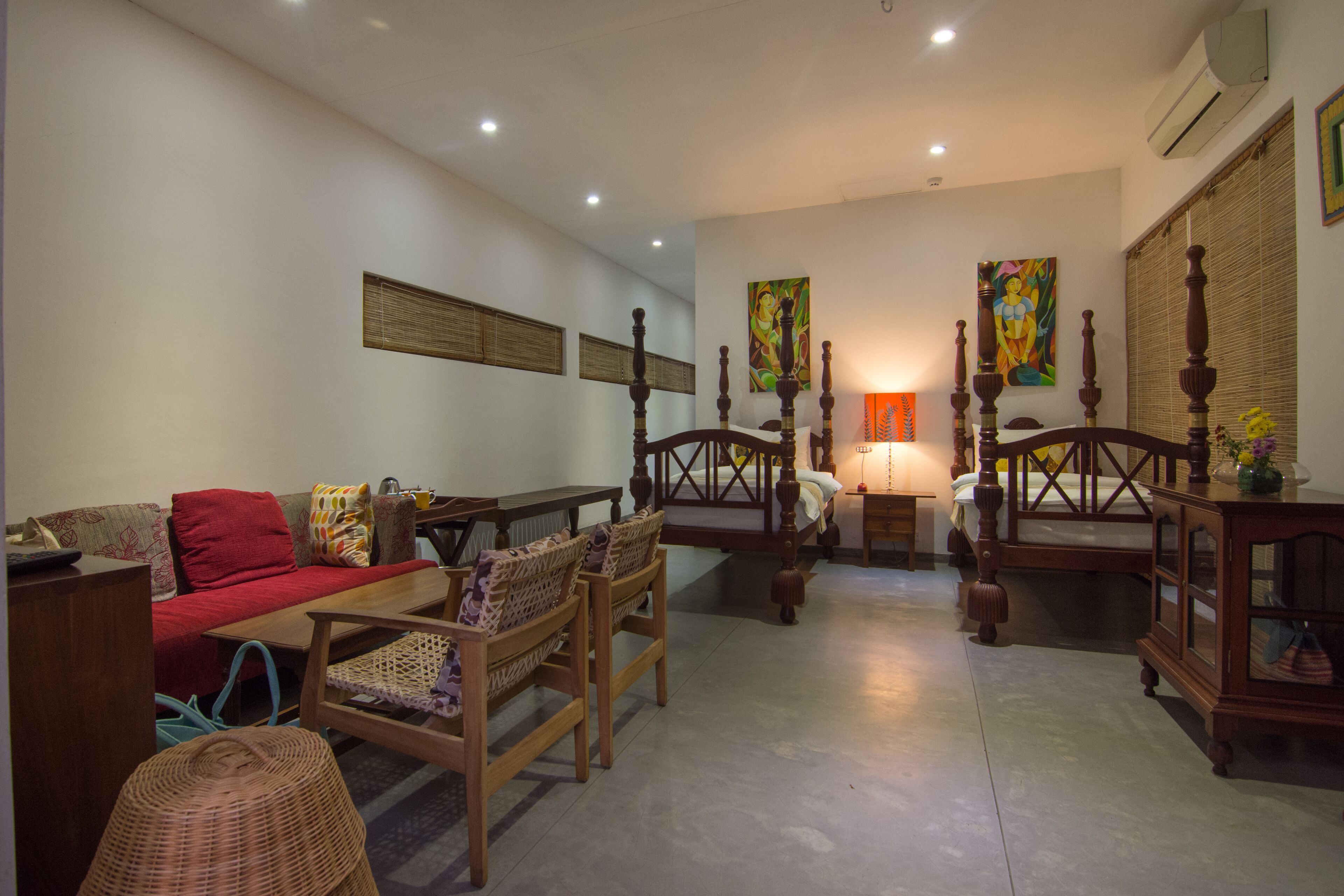 the cottage suite  | 1 bedroom, egyptian cotton sheets, down duvets, memory-foam beds