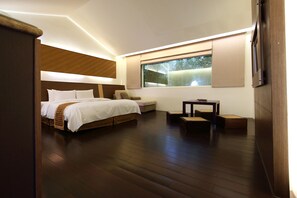 Double Room, Garden View | In-room safe, desk, soundproofing, free cribs/infant beds - Yi Yuan Resort (Shoufeng)