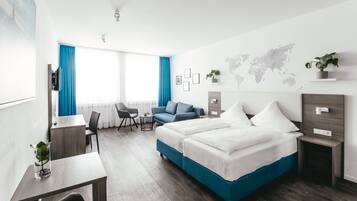 Departamento Confort (for 3 persons) | Ropa de cama de alta calidad, camas con efecto memoria y escritorio
