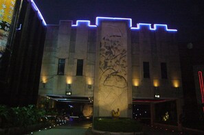 Front of property – evening/night