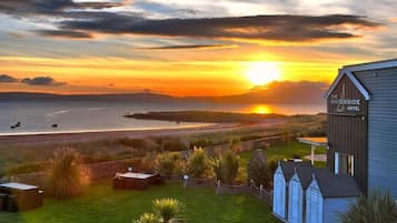 Blick von der Unterkunft