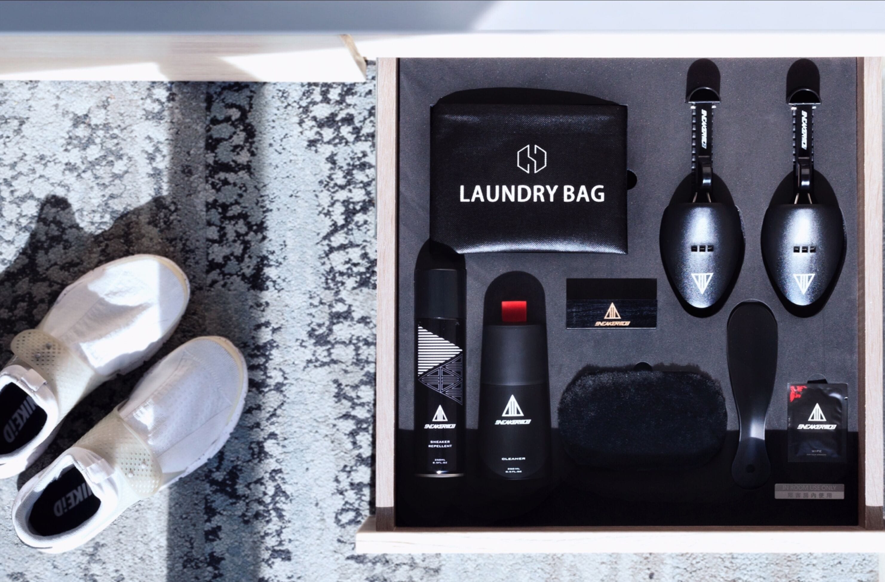 premium bedding, down duvets, memory-foam beds, free minibar