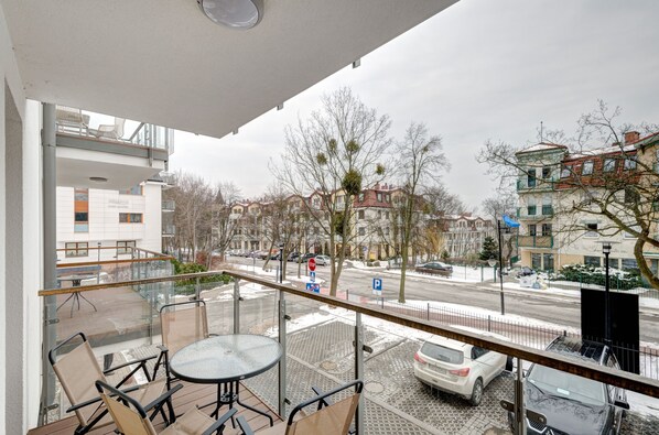 Comfort Apartment, 1 Bedroom, Balcony (4 adults) | Balcony - Dom & House - Apartments Aquarius (Sopot)