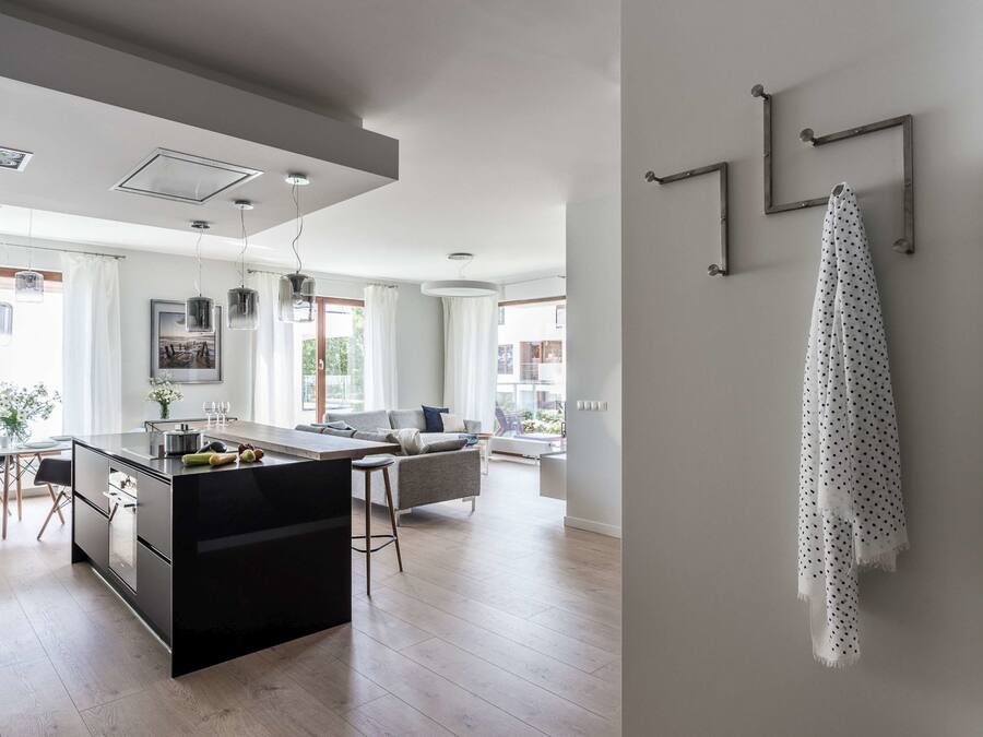 Exclusive-Apartment, 2 Schlafzimmer, Balkon, Gartenblick (for 5 people) | Wohnzimmer