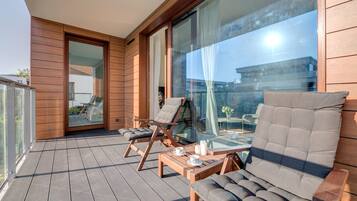 Exclusive-Apartment, 3 Schlafzimmer, Balkon (7 adults) | Balkon