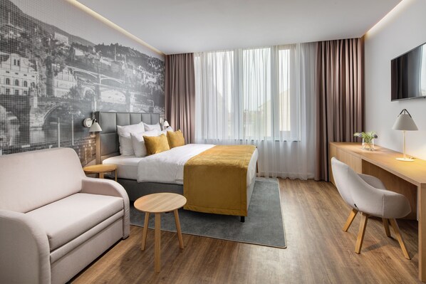 In-room safe, blackout drapes, soundproofing, free WiFi - Mamaison Residence Downtown Prague (Prague)