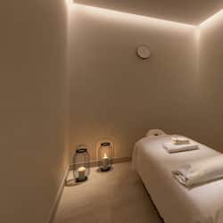 Sauna, hot tub, steam room, body treatments, facials, massages