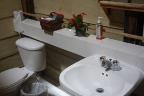 Traditional Cabin, 1 Bedroom, Ocean View | Bathroom