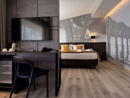 Junior Suite, 1 Bedroom | Living area | LCD TV