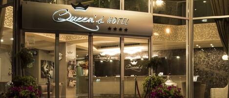 Entrada de la propiedad