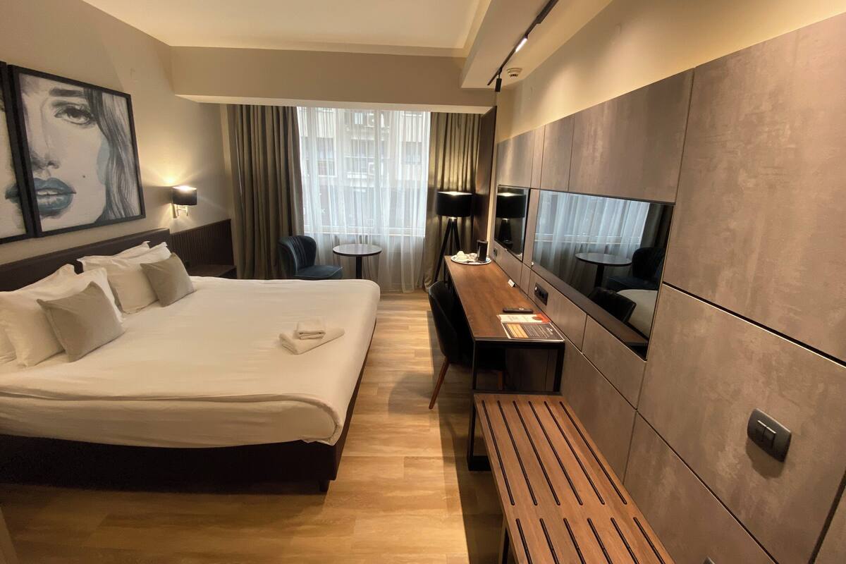Double Room, 1 King Bed | Minibar, in-room safe, desk, soundproofing