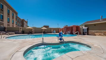 Seasonal outdoor pool