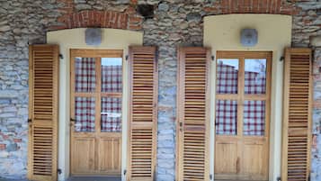 Fassade der Unterkunft