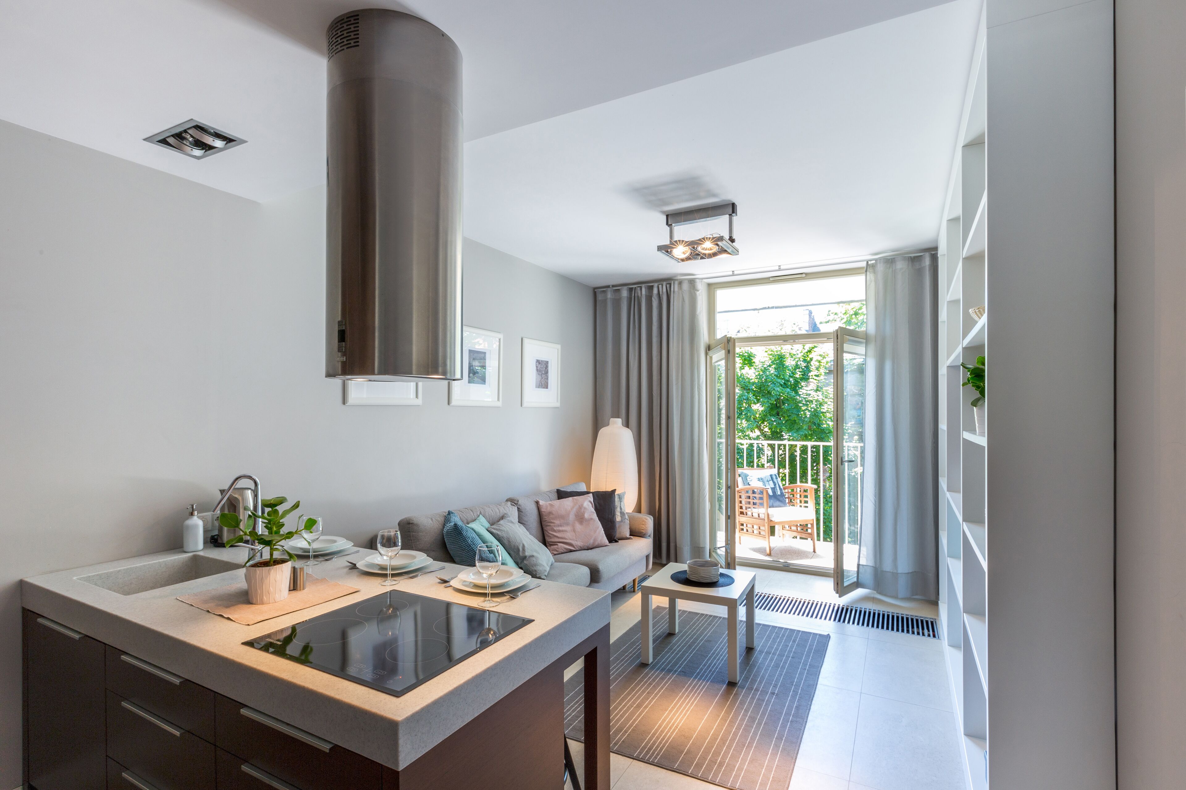 Apartment, 1 Bedroom, Balcony (Lobzowska 22 Street) | Private kitchenette | Full-size fridge, oven, stovetop, coffee/tea maker