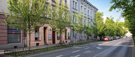 Blick von der Unterkunft