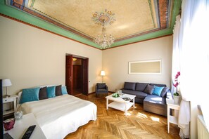 Design Apartment, Kitchen | Living area - FriendHouse Apartments – Old City (Kraków)