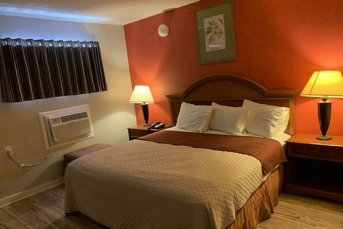 Suite, 1 King Bed, Non Smoking | Desk, blackout drapes, iron/ironing board, rollaway beds
