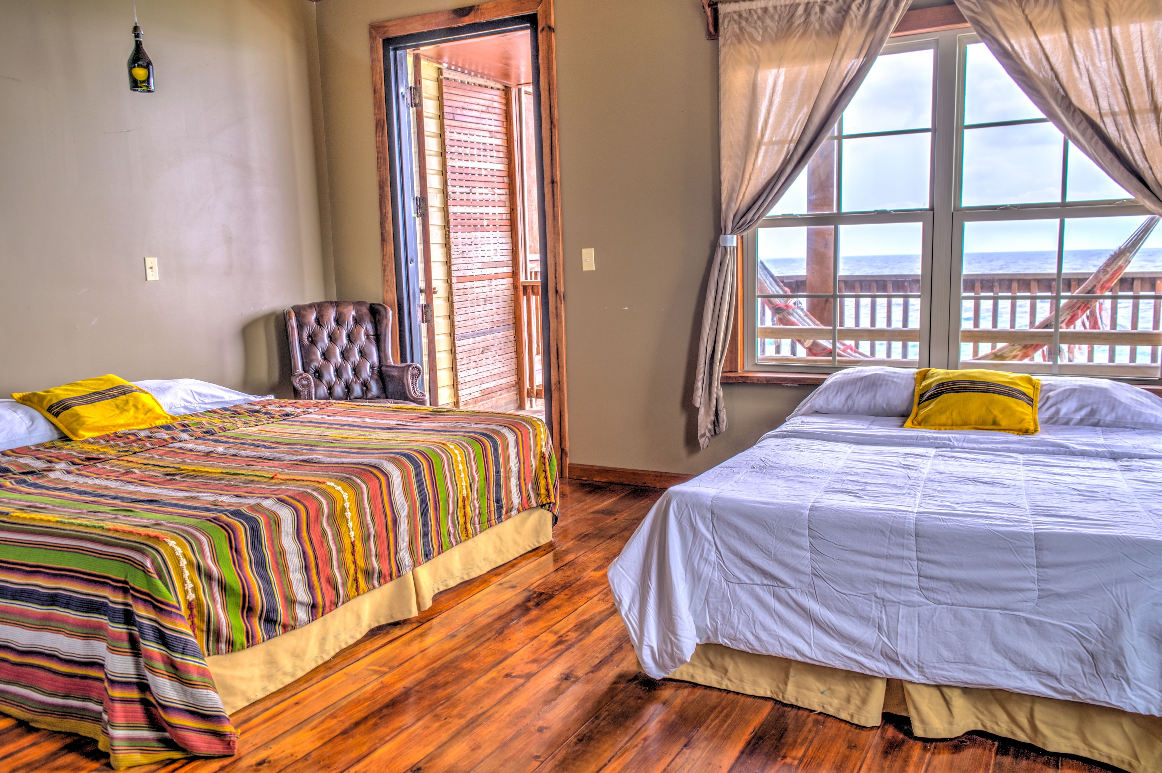 double room, ocean view, oceanfront | 1 bedroom, wifi, bed sheets