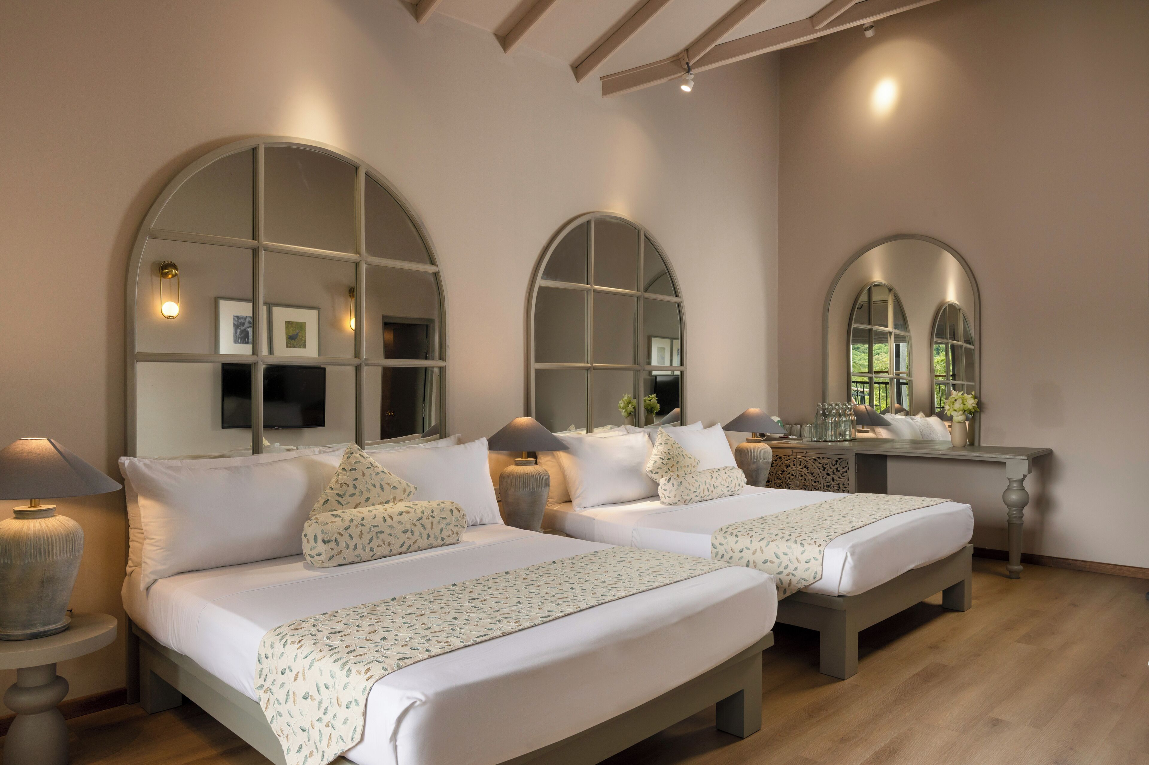Family Quadruple Room | 14 bedrooms, individually decorated, individually furnished, desk