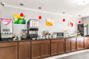 Gratis kontinental morgenmad hver dag