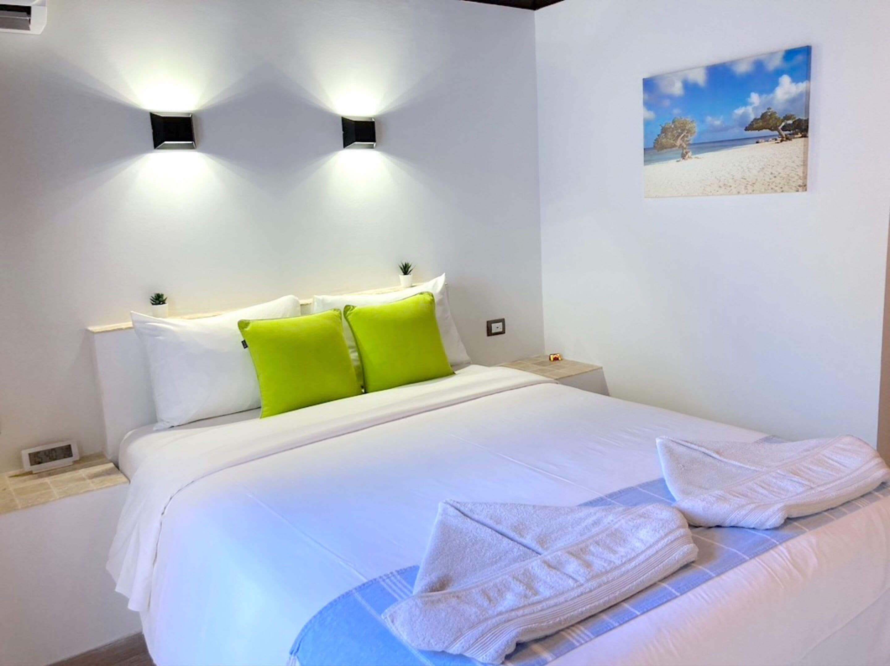 Apartamento Deluxe, accesible para personas con discapacidad, baño privado (APARTMENT 8) | 1 dormitorio, ropa de cama de alta calidad, edredones de plumas