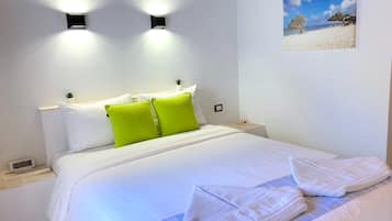 Apartamento Deluxe, accesible para personas con discapacidad, baño privado (APARTMENT 8) | 1 dormitorio, ropa de cama de alta calidad, edredones de plumas