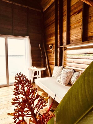 Honeymoon Bungalow | Living area