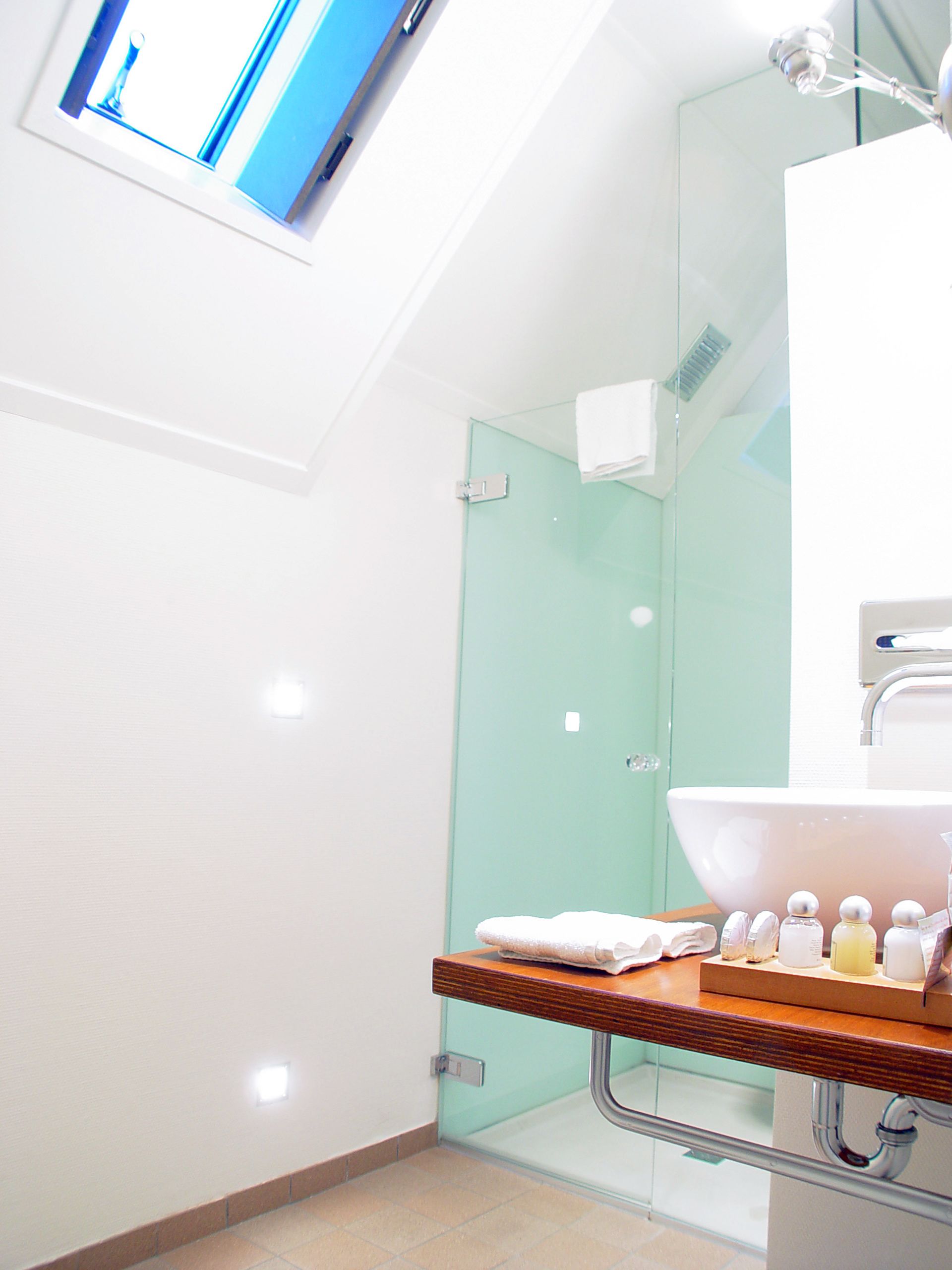 standard loft | bathroom | free toiletries, towels