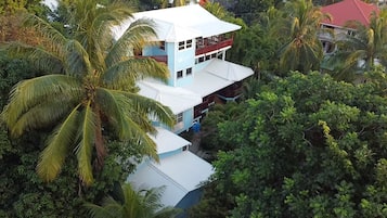 Overnatningsstedets facade