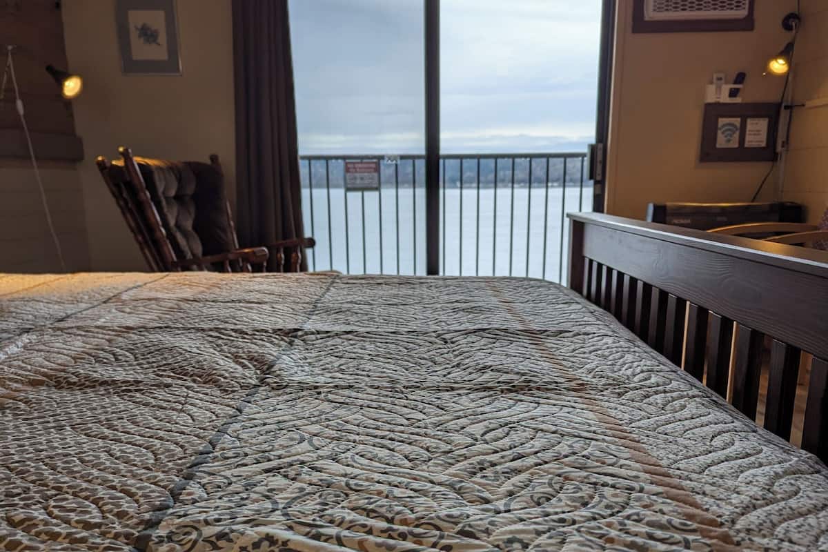Oceanfront King Room with Private Balcony 2nd Floor | 2 bedrooms, premium bedding, desk, laptop workspace