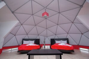 Glamping | Ilmainen Wi-Fi, vuodevaatteet