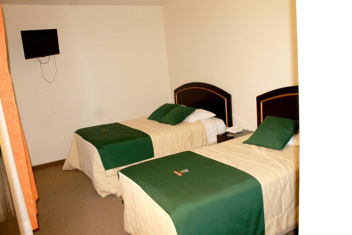 Chambre avec lits jumeaux