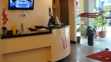 Check-in/check-out kiosk