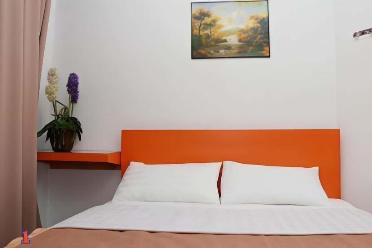 Desk, iron/ironing board, free WiFi, bed sheets