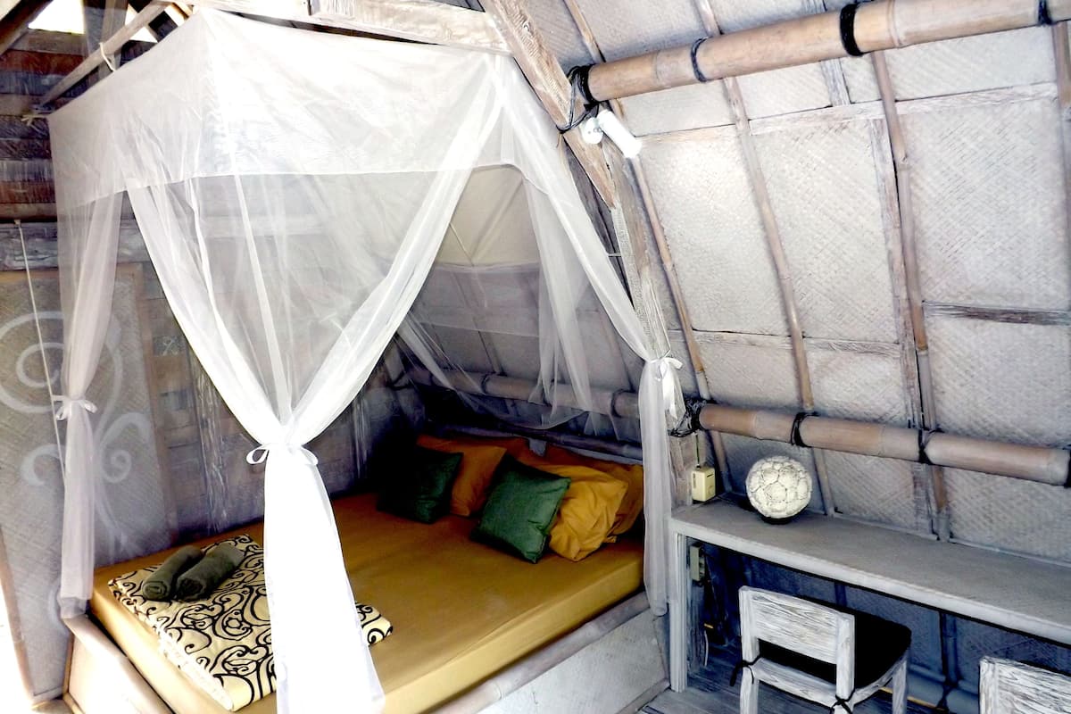Honeymoon-Ferienhaus, 1 Schlafzimmer, Terrasse, Talblick