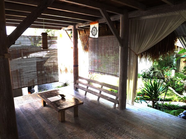 Honeymoon Cottage, 1 Bedroom, Terrace, Valley View | Living area