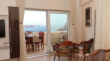 Superior Suite, Sea View | 1 bedroom, premium bedding, in-room safe, individually decorated