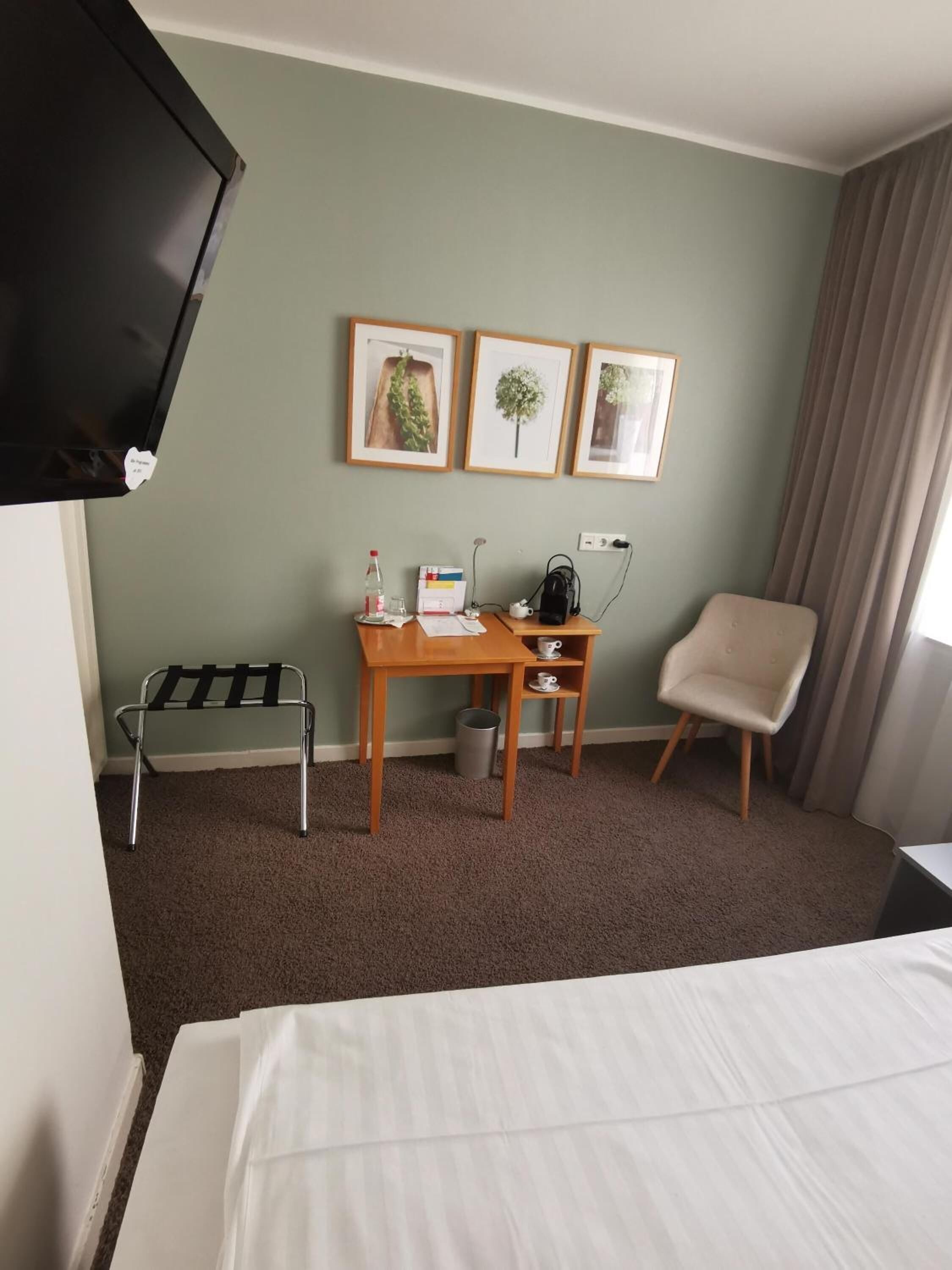 minibar, in-room safe, desk, iron/ironing board