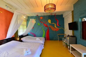 Artículos del minibar gratis y camas extra 