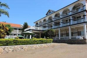 Voorkant van accommodatie