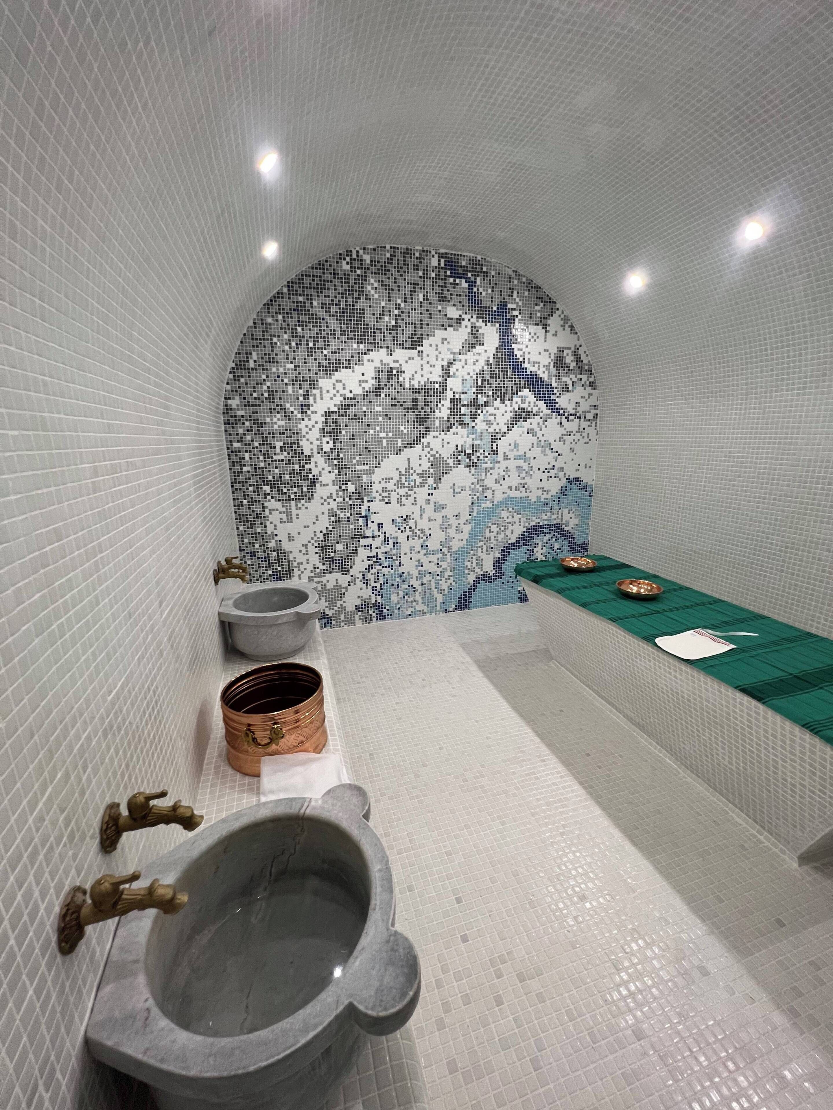 Baño turco/hammam, tratamientos corporales, aromaterapia