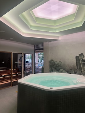 Turkish bath, body treatments, aromatherapy, facials, reflexology