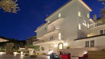 Fassade der Unterkunft