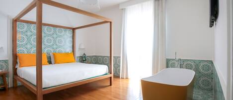 Superior-Doppelzimmer | Zimmersafe, Verdunkelungsvorhänge, schallisolierte Zimmer