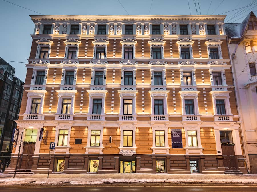 Fachada da propriedade