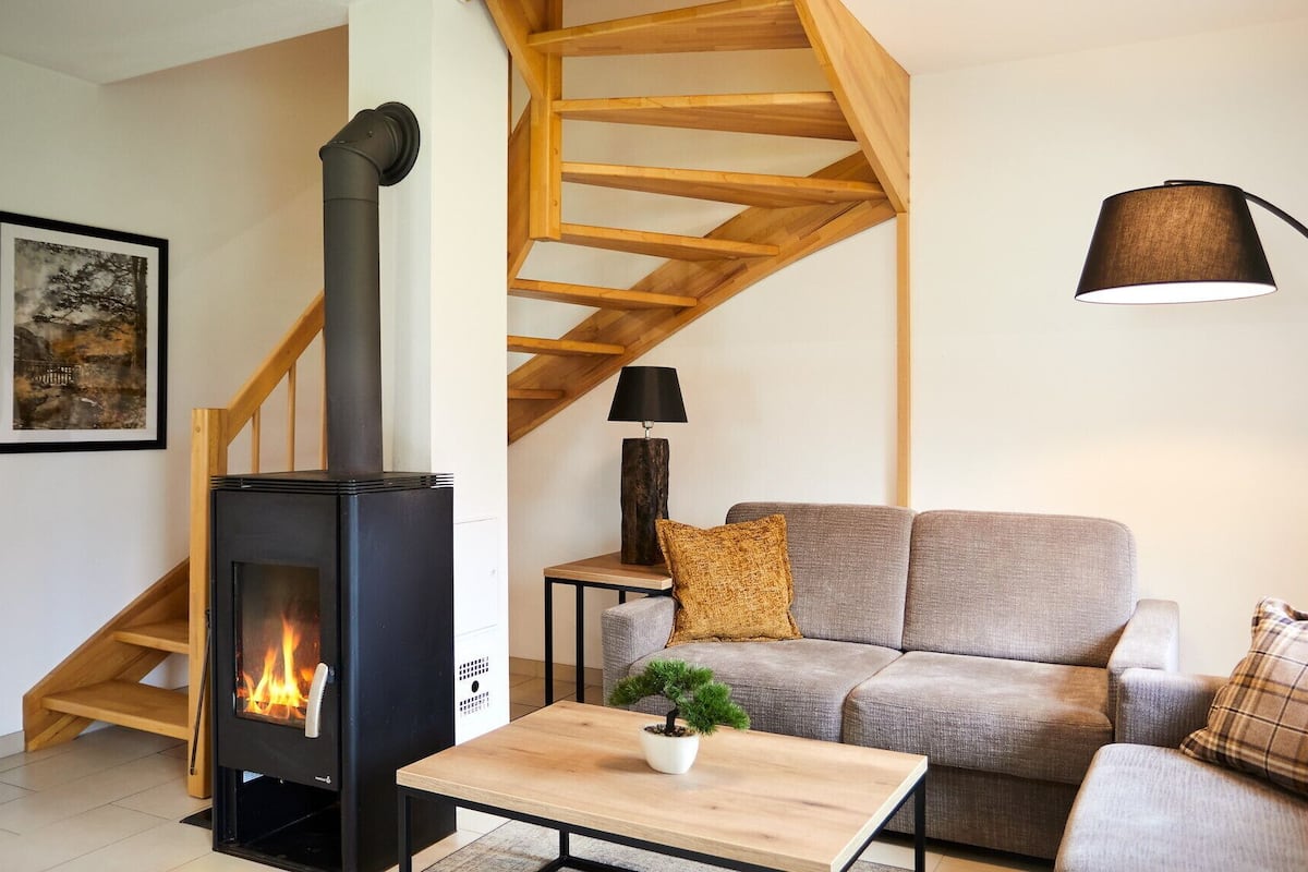 Chalet, 2 camere da letto (Hallstattersee) | Soggiorno | TV a schermo piatto