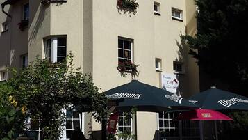 Fassade der Unterkunft