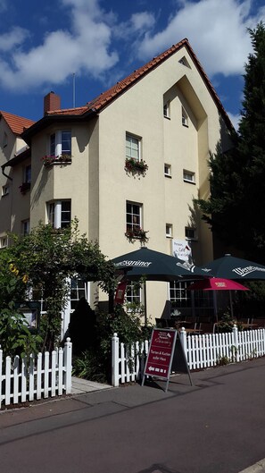 Façade de l’hébergement