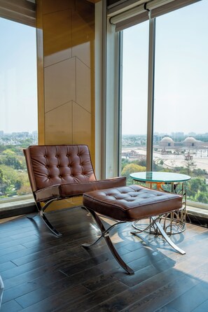 Suite, 1 Bedroom, Park View | Premium bedding, down duvets, minibar, in-room safe - Renaissance Lucknow Hotel (Lucknow)