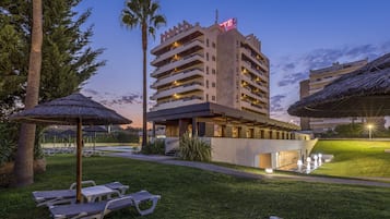 Uitzicht vanuit accommodatie